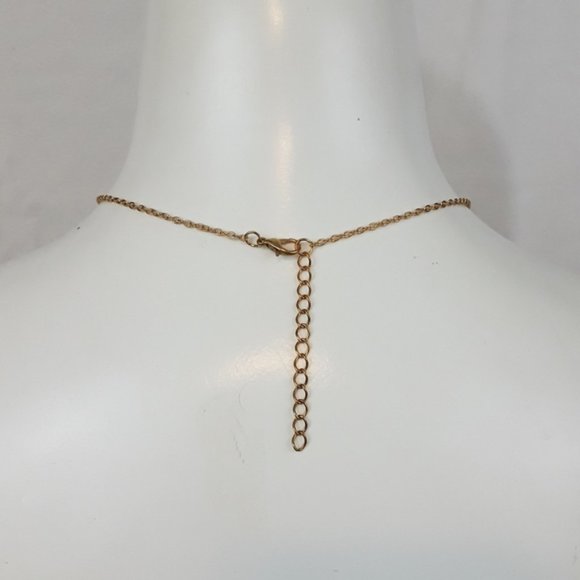 Dainty Gold Chain Pearl Vine Bright Yellow Sunflower Pendant Necklace - Picture 11 of 12